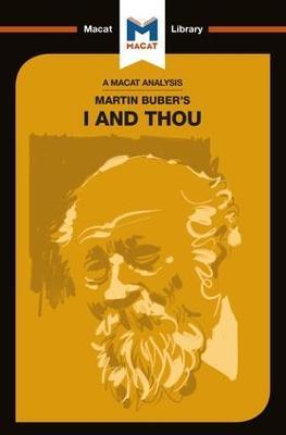 An Analysis of Martin Buber's I and Thou - Simon Ravenscroft - cover