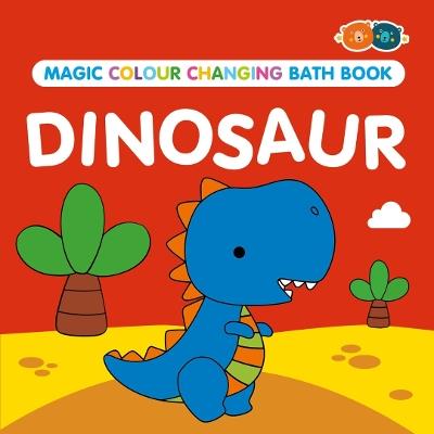 Magic Colour Changing Bath Book - Dinosaur - cover