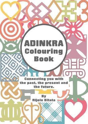 Adinkra Colouring Book - Rijole Bitata - cover