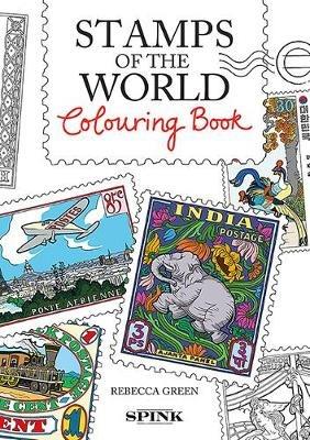 The Stamps of the World Colouring Book - Rebecca Green - cover