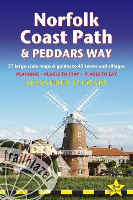 Norfolk Coast Path and Peddars Way Trailblazer Walking Guide 2e - cover