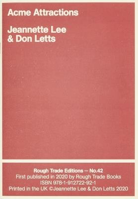 Acme Attractions - Jeannette Lee & Don Letts (RT#42) - Jeannette Lee, Don Letts - cover