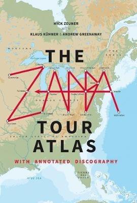 The Zappa Tour Atlas - Mick Zeuner - cover
