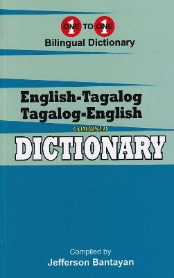 English-Tagalog & Tagalog-English One-to-One Dictionary - Jefferson Bantayan - cover