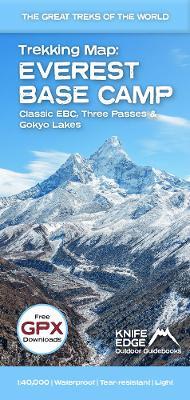 Everest Base Camp Trekking Map: Classic EBC, Three Passes and Gokyo Lakes - Andrew McCluggage - cover