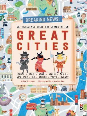 Cat Detectives Save Art Crimes in Ten Great Cities - Alice Harman - cover
