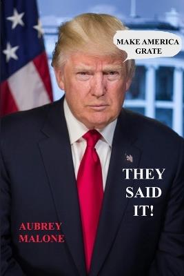 They Said It - Aubrey Malone - cover