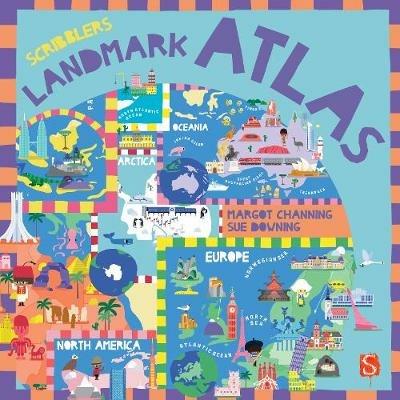 Scribblers' Landmark Atlas - Margot Channing - cover