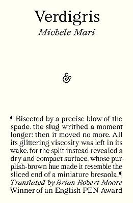 Verdigris - Michele Mari - cover