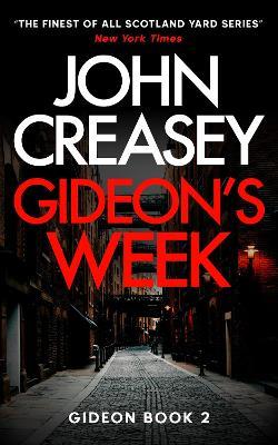 Gideon's Week - John Creasey - cover