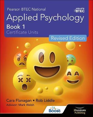 Pearson BTEC National Applied Psychology: Book 1 Revised Edition - Cara Flanagan,Mark Walsh,Rob Liddle - cover