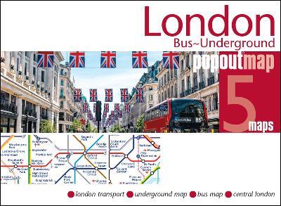 London Bus and Underground PopOut Map - cover