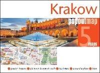 Krakow PopOut Map: Handy pocket-size pop up city map of Krakow - cover
