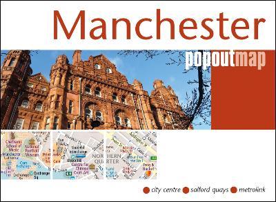 Manchester PopOut Map: Pocket size, pop-up map of Manchester city centre - cover