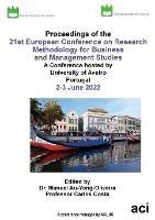 ECRM2022 - Proceedings of the 21st Conference on Research Methodology - cover