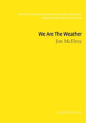 We Are The Weather - Jim McElroy - cover