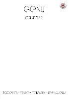 Genu - Tommaso Todesca,Alex Franquelli,Giulio Tomassy - cover