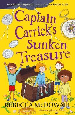 Captain Carrick's Sunken Treasure - Rebecca McDowall - cover