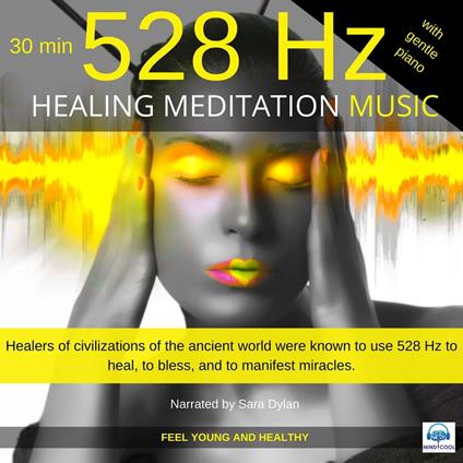 Healing Meditation Music 528 Hz with piano 30 minutes