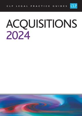 Acquisitions 2024: Legal Practice Course Guides (LPC) - of Law - cover