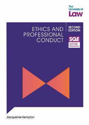 SQE - Ethics and Professional Conduct 2e - Jacqueline Kempton - cover