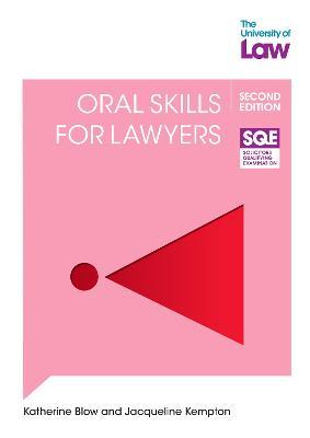 SQE2 Oral Skills for Lawyers 2e - Katherine Blow - cover