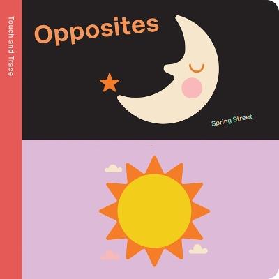 Spring Street Touch and Trace: Opposites - Boxer Books - cover