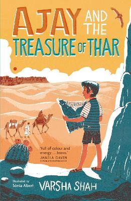 Ajay and the Treasure of Thar - Varsha Shah - cover
