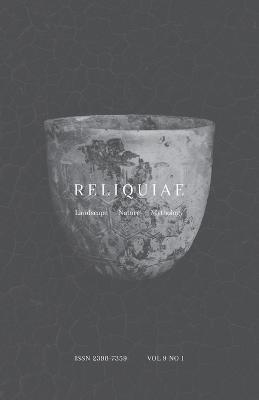 Reliquiae: Vol 9 No 1 - cover
