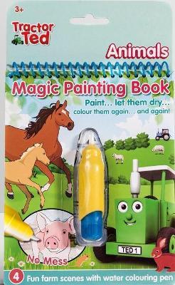 Tractor Ted Magic Painting Book Animals - alexandra heard - cover