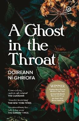 A Ghost In The Throat - Doireann Ni Ghriofa - cover