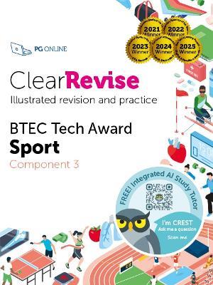 ClearRevise BTEC Level 1/2 Tech Award Sport: Component 3 - cover