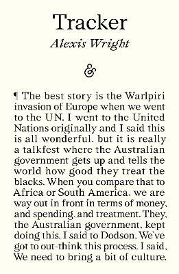 Tracker - Alexis Wright - cover