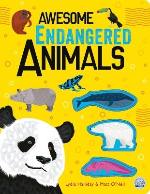 Awesome Endangered Animals - Lydia Halliday - cover