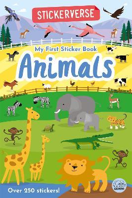 Stickerverse: My First Sticker Book Animals - Oakley Graham - cover