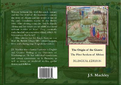 The Origin of the Giants: The First Settlers of Albion: Bilingual edition - cover
