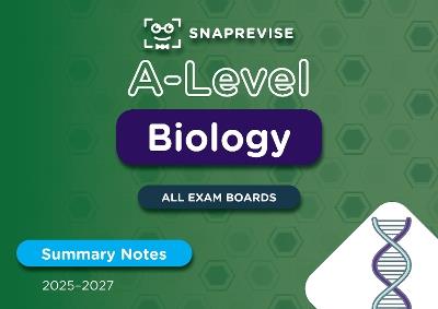 SnapRevise A-Level Biology Summary Notes - cover