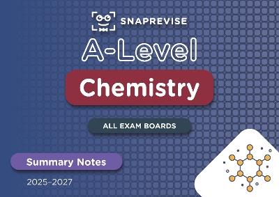 SnapRevise A-Level Chemistry Summary Notes - cover