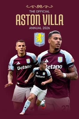 Aston Villa FC Official Annual 2026 - AVFC - cover