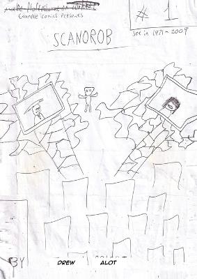Scanorob (The Comic) - Drew Alot - cover