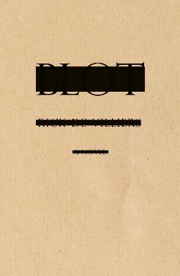 Blot - Rick De Villiers - cover