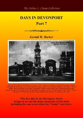 Days in Devonport Part 7 - Gerald W Barker - cover