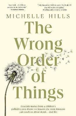 The Wrong Order of Things - Michelle Hills - cover
