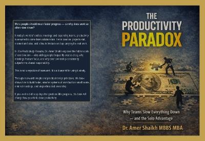 The Productivity Paradox: Why Teams Slow Everything Down - and the Solo Advantage - Amer Shaikh - cover