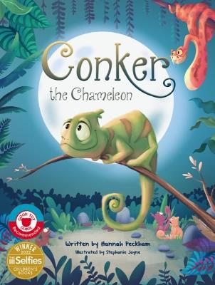Conker the chameleon - Hannah Peckham - cover