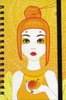 Girl with Apple Spiral Notebook