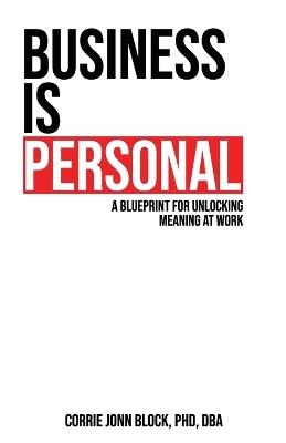 Business is Personal - Corrie Block - cover