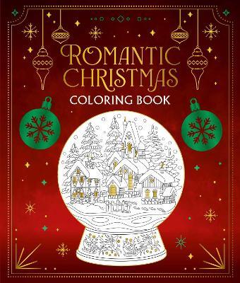 Romantic Christmas Coloring Book - Rockpool Publishing - cover