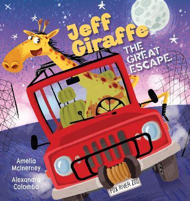 Jeff Giraffe - The Great Escape - Amelia McInerney - cover
