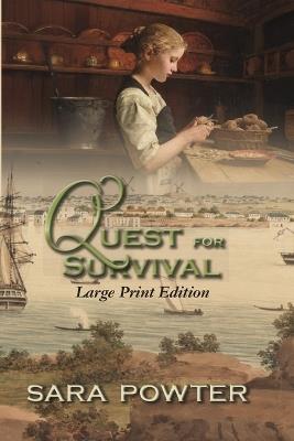 Quest for Survival: Large Print Edition - Sara Powter - cover